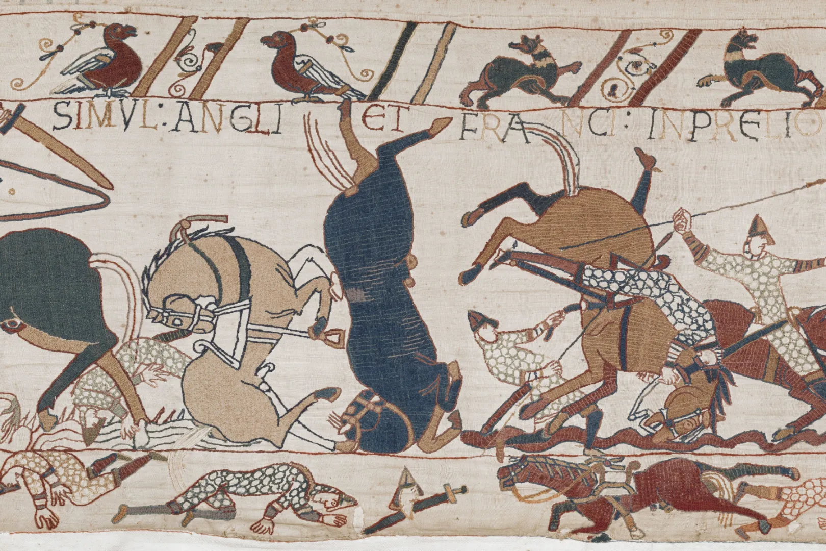 Reproduktion / Recherche / Teppich von Bayeux (Detail)