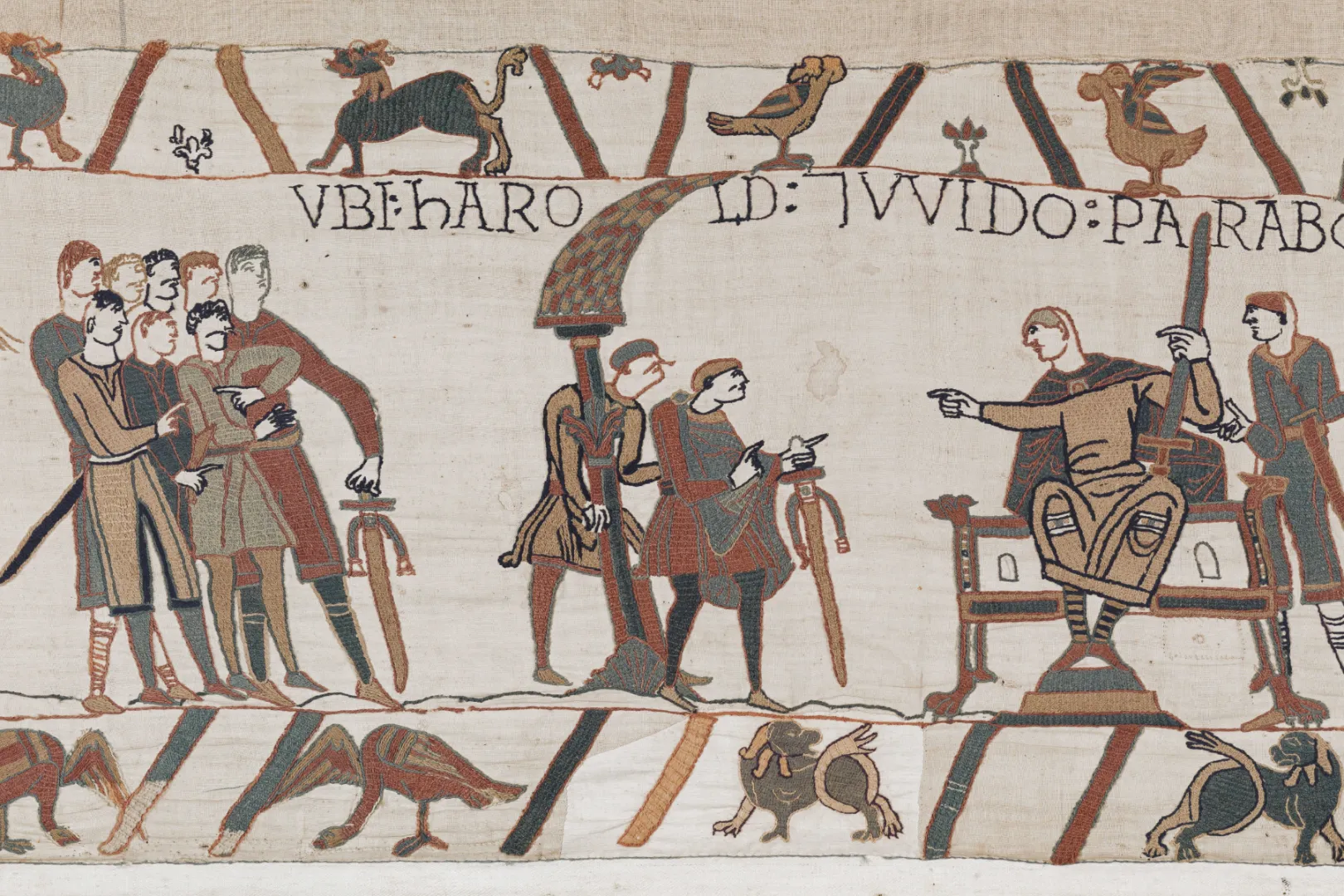 Reproduktion / Recherche / Teppich von Bayeux (Detail)