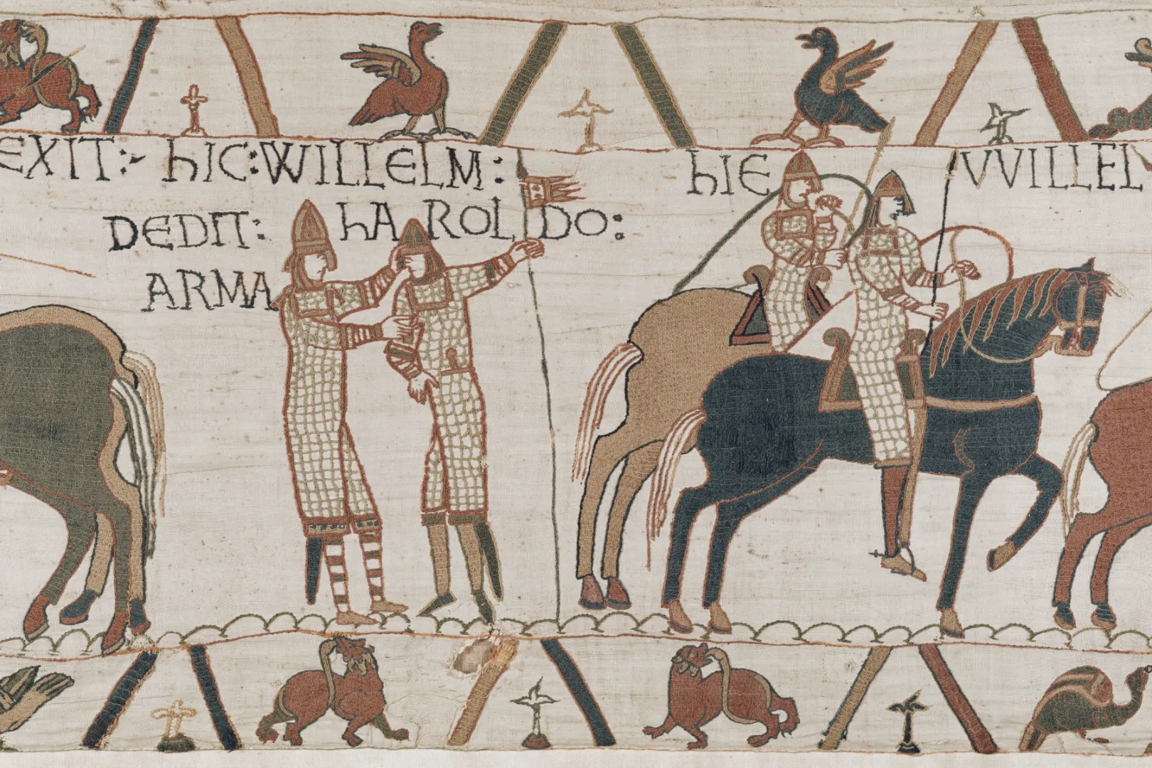 Reproduktion / Recherche / Teppich von Bayeux (Detail)